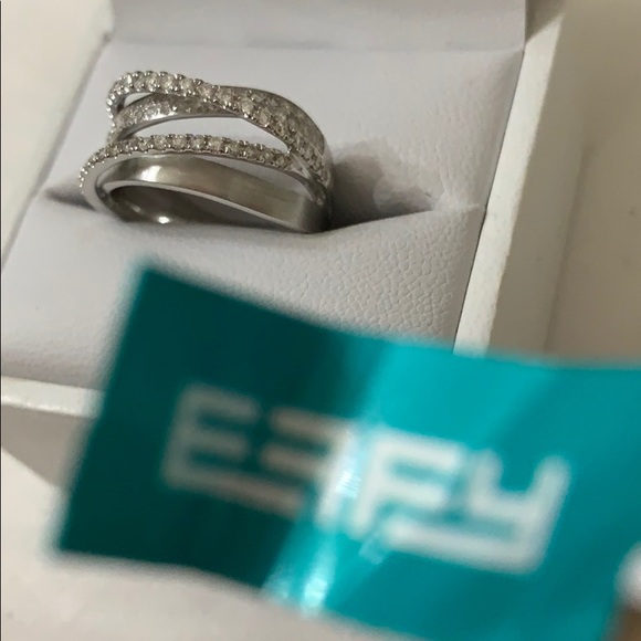 EFFY Collection - Stunning 14K white gold with diamonds - Picture 2 of 16